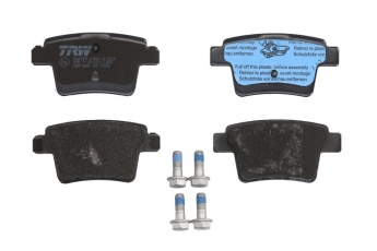 Купить GDB1665 TRW Тормозные колодки задние Mondeo 3 (1.8, 2.0, 2.2, 2.5, 3.0) без датчика износа